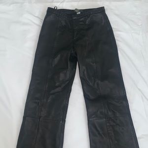 Leather pants